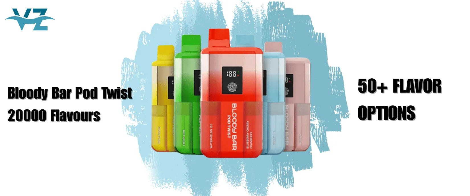 Bloody Bar Pod Twist 20000 Box of 5 Flavours