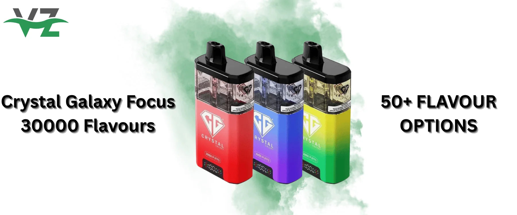 crystal galaxy focus 30000 box of 5 flavours