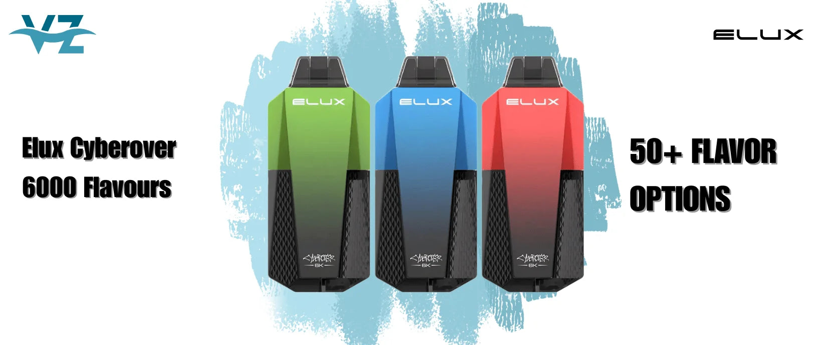 Elux Cyberover 6000 Box of 10 Flavours