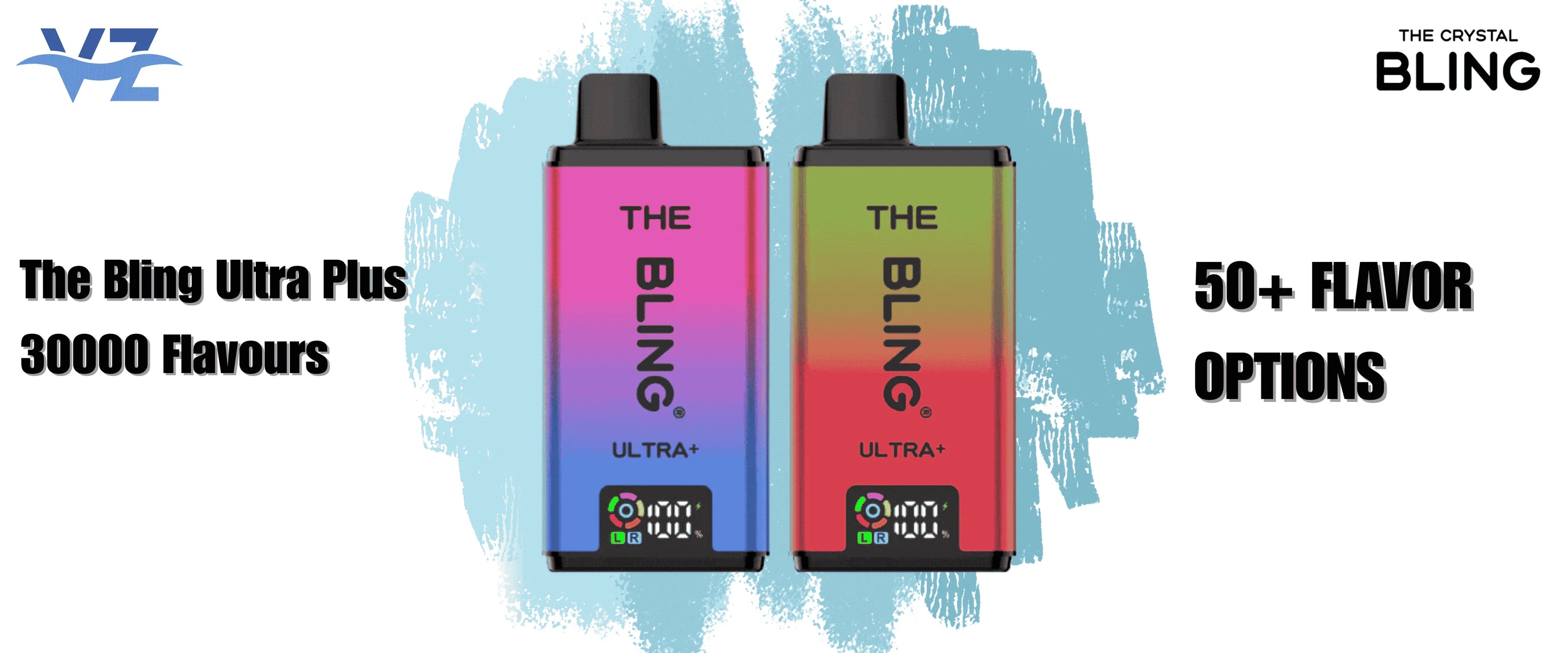 Bling Ultra Plus 30000 Box of 5 Flavours