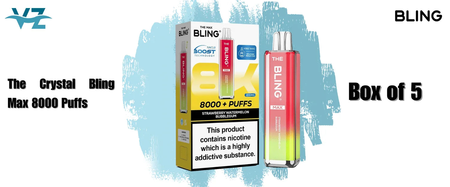 Crystal Bling Max 8000 Box of 5