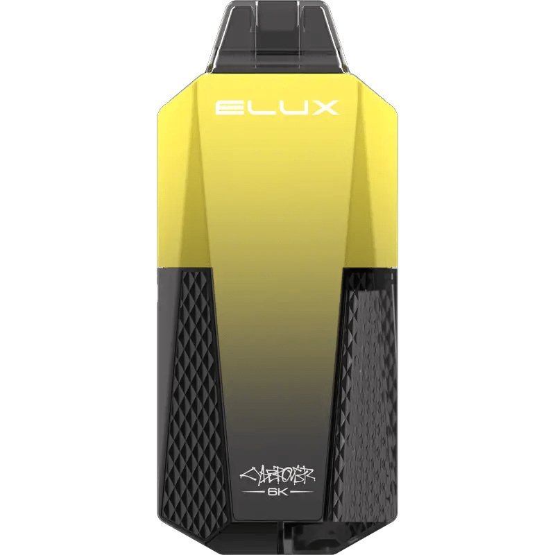 Elux Cyberover 6000 Box of 10 - Wholesale Prefilled Pod available in Banana Ice Flavour at UK Vaper Wholesale