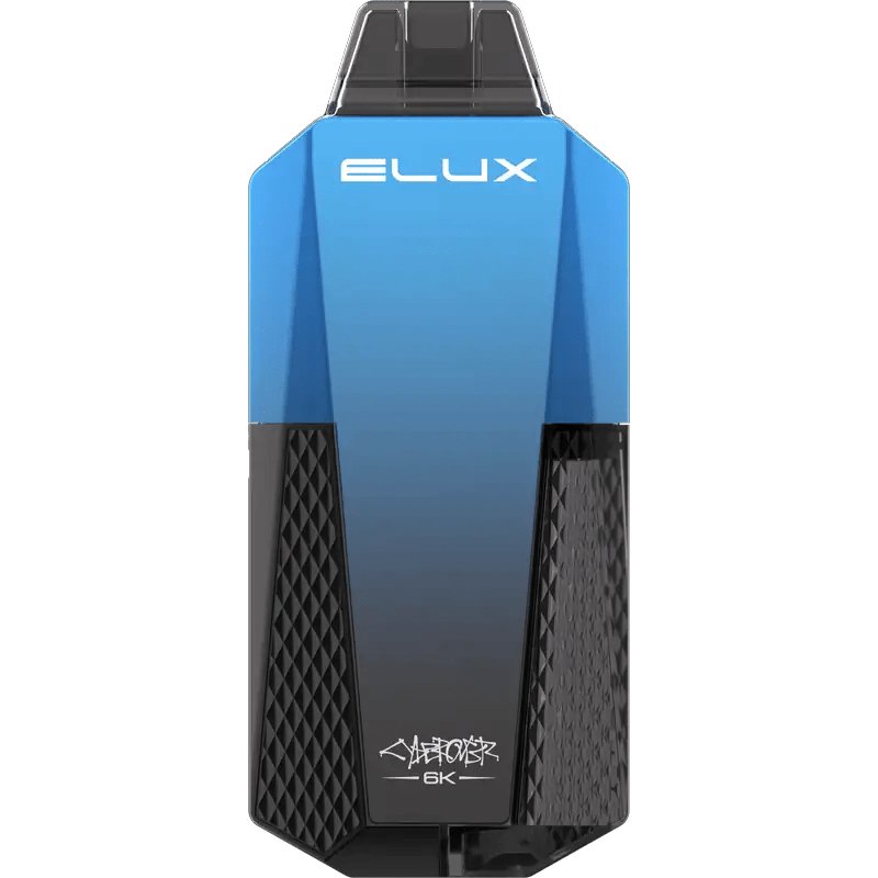 Elux Cyberover 6000 Box of 10 - Wholesale Prefilled Pod available in Mr Blue Flavour at UK Vaper Wholesale