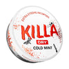 Killa Dry Nicotine Pouches - Cold Mint - 9.6mg - Box of 10