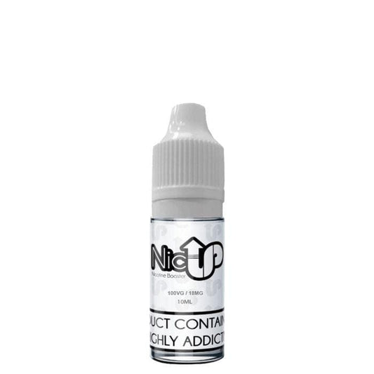 NIC UP NICOTINE SHOT 18MG 100VG BOX OF 25