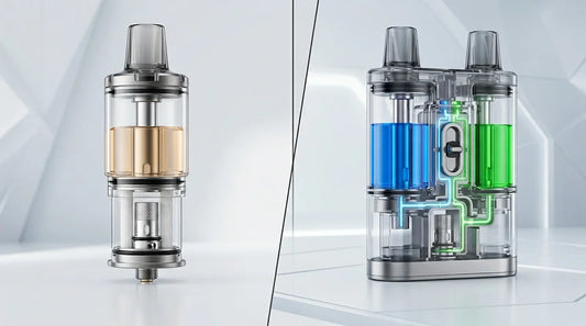 Hayati Pro Ultra 15000 Box of 10 dual tank disposable vape with dual flavour switching and 15000 puffs.