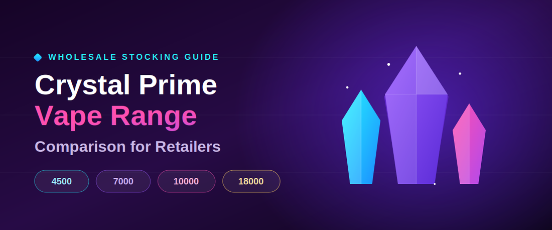 Crystal Prime Vape Range Comparison for Retailers in 2026