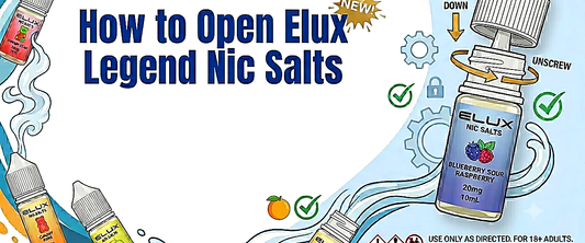 how to open elux legend nic salts
