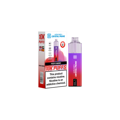 Crystal Prime Aura Bar 10000 Box of 5 - Prefilled Pod Kit