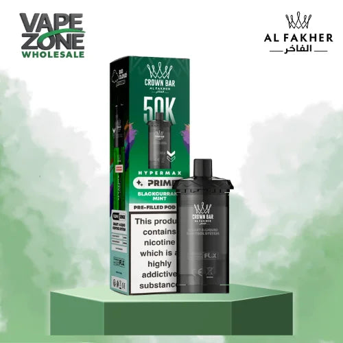 Al Fakher Hypermax Prime 50K Puffs Prefilled Pods