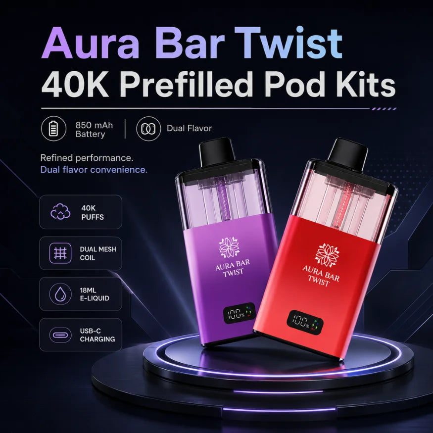 Crystal Prime Aura Bar Twist 40000 Box Of 5 - £38.99