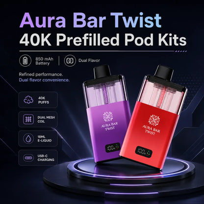 Crystal Prime Aura Bar Twist 40000 Box Of 5 - £38.99