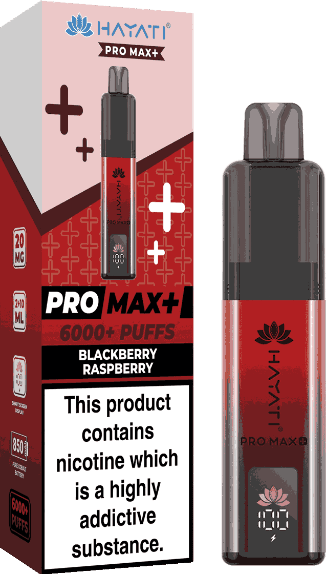 Hayati Pro Max Plus 6000 Box of 5 | Vape Wholesale UK