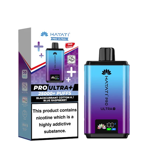 Hayati Pro Ultra Plus 25000 Prefilled Pod Kit | Box of 5