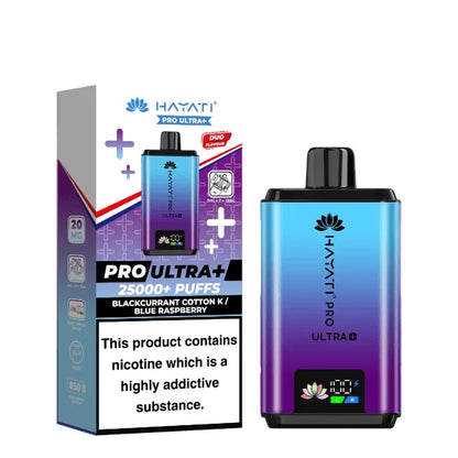 Hayati Pro Ultra Plus 25000 Prefilled Pod Kit | Box of 5
