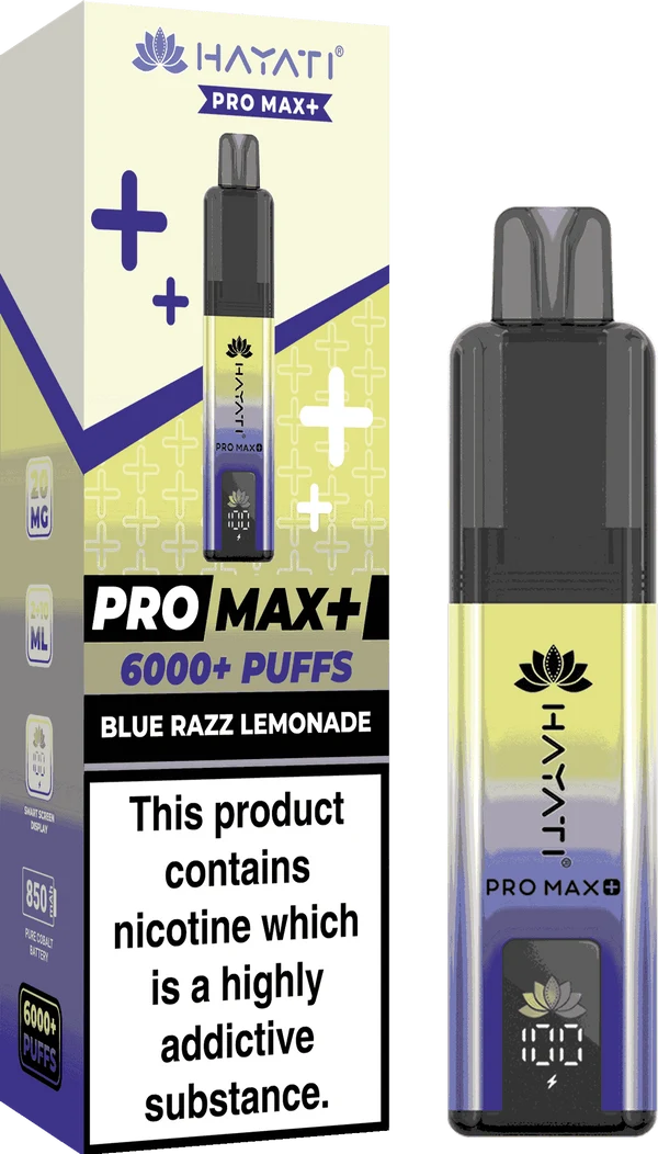 Hayati Pro Max Plus 6000 Box of 5 | Vape Wholesale UK
