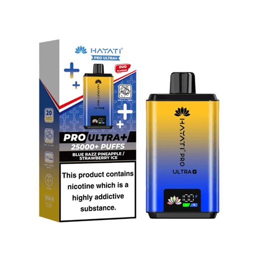 Hayati Pro Ultra Plus 25000 Prefilled Pod Kit | Box of 5