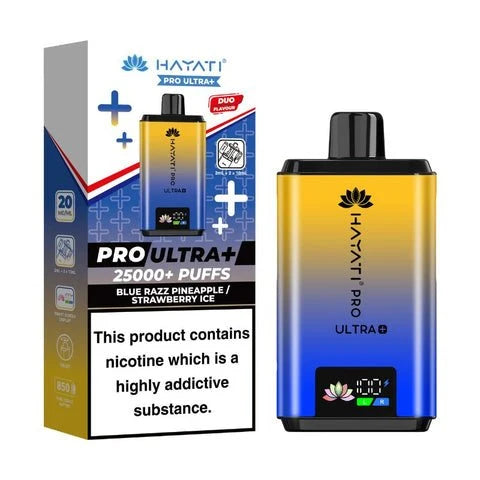 Hayati Pro Ultra Plus 25000 Prefilled Pod Kit | Box of 5