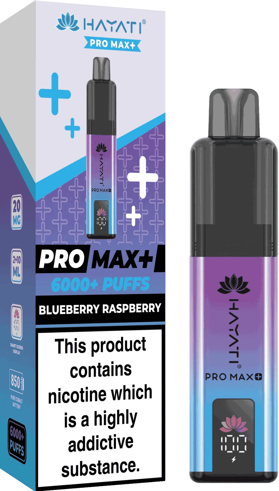 Hayati Pro Max Plus 6000 Box of 5 | Vape Wholesale UK