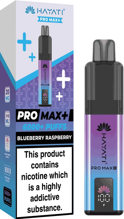 Hayati Pro Max Plus 6000 Box of 5 | Vape Wholesale UK