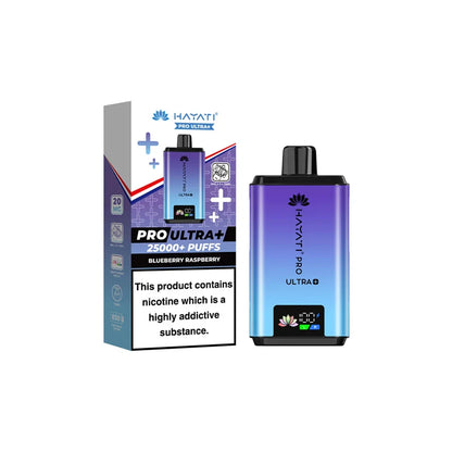 Hayati Pro Ultra Plus 25000 Prefilled Pod Kit | Box of 5