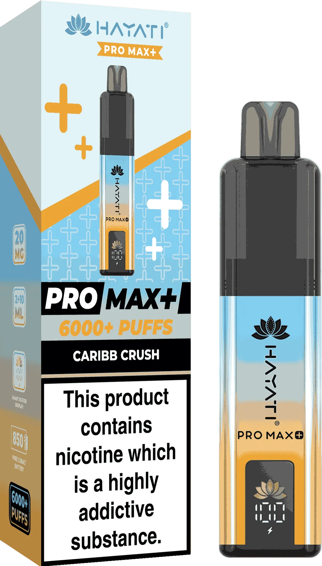 Hayati Pro Max Plus 6000 Box of 5 | Vape Wholesale UK