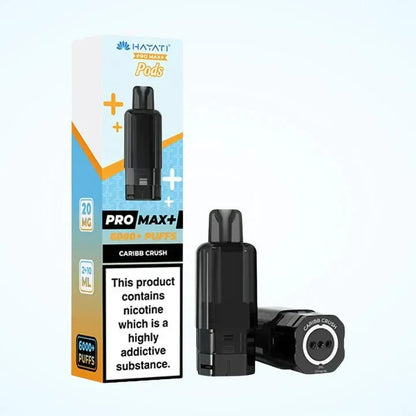 Hayati Pro Max Plus 6K Prefilled Refill Pods - Wholesale Box of 5