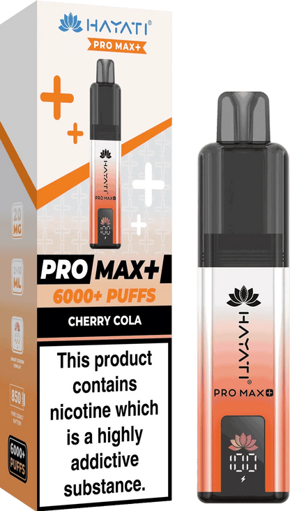 Hayati Pro Max Plus 6000 Box of 5 | Vape Wholesale UK