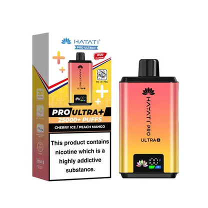 Hayati Pro Ultra Plus 25000 Prefilled Pod Kit | Box of 5