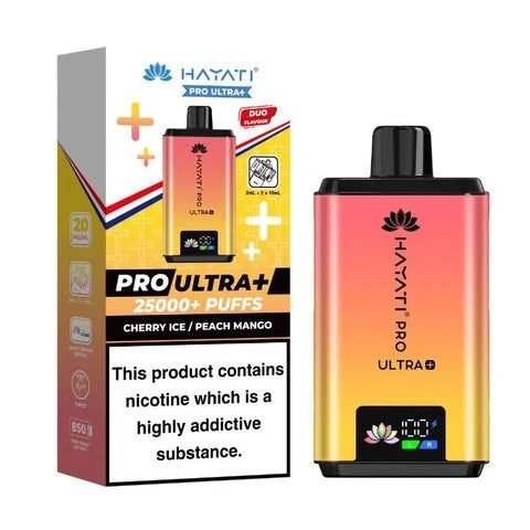 Hayati Pro Ultra Plus 25000 Prefilled Pod Kit | Box of 5