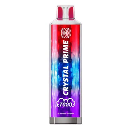 Crystal Prime 7000 Box of 10 - Premium Rechargeable Vape