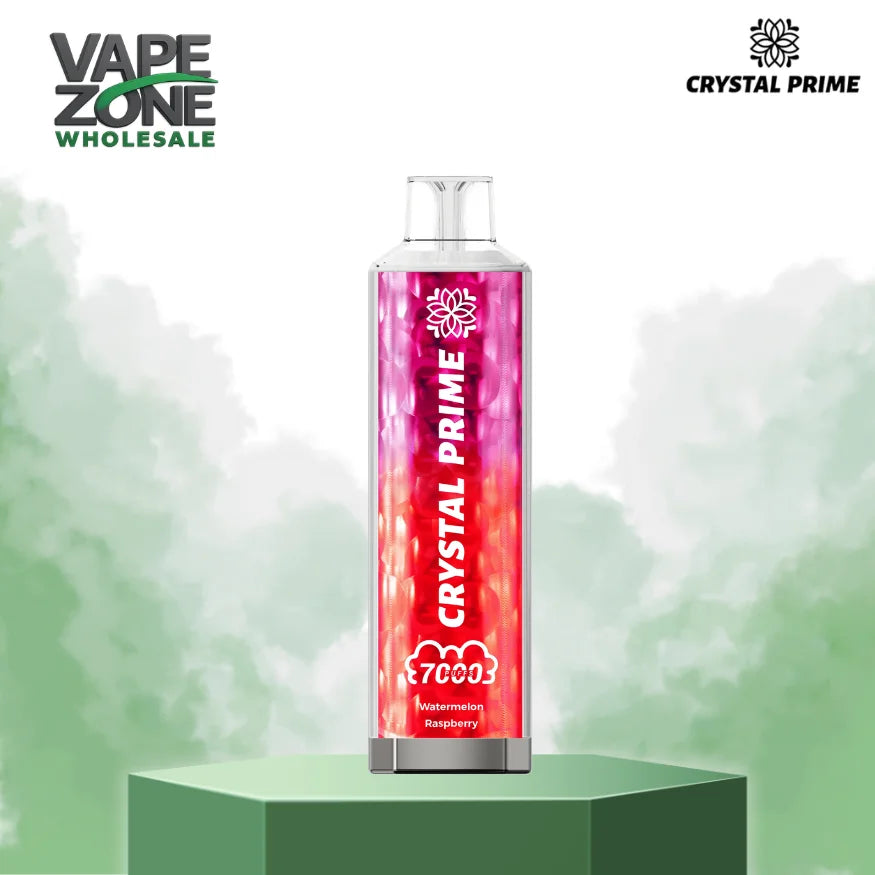 Crystal Prime 7000 Box of 10 - Premium Rechargeable Vape