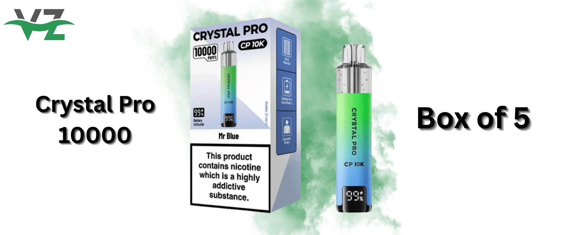 crystal pro 10000 box of 5