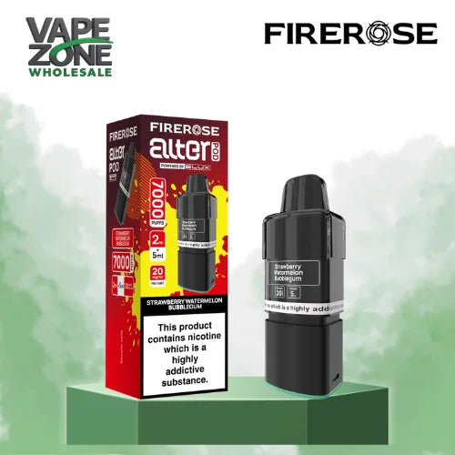 Fire Rose Alter Pods 7000 Puff (Box of 5)