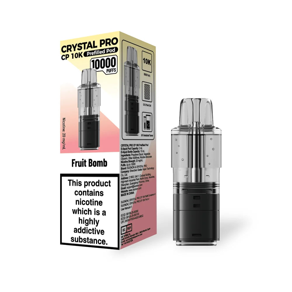 Crystal Pro CP 10k Replacement Pods Box of 5
