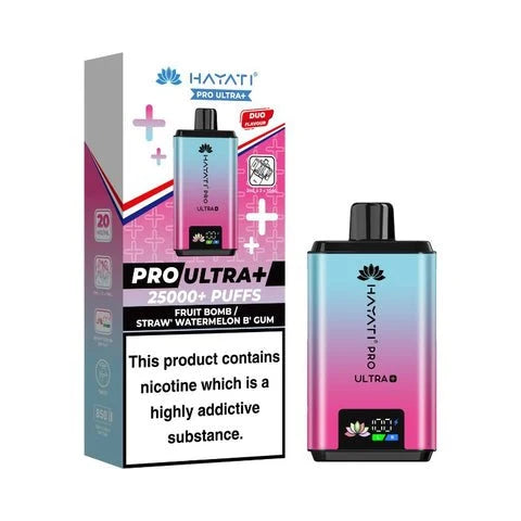 Hayati Pro Ultra Plus 25000 Prefilled Pod Kit | Box of 5