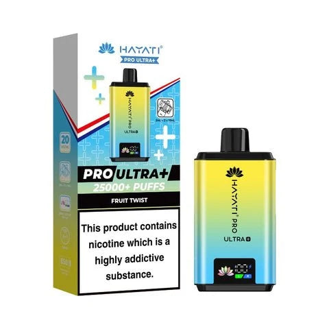 Hayati Pro Ultra Plus 25000 Prefilled Pod Kit | Box of 5
