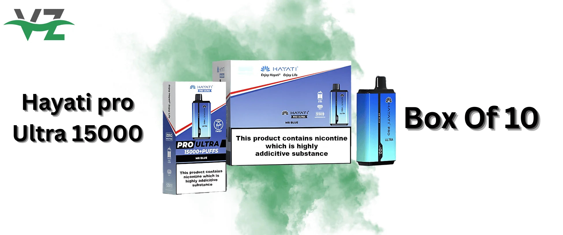 Hayati pro Ultra 15000 box of 10