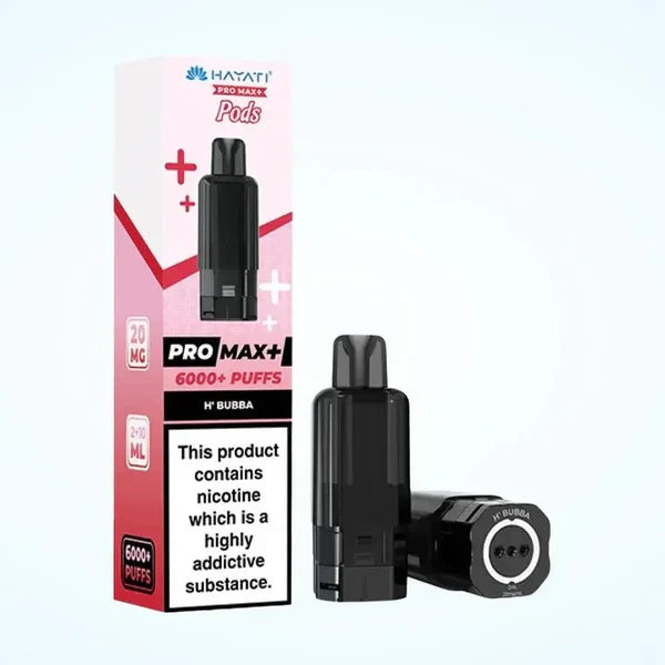 Hayati Pro Max Plus 6K Prefilled Refill Pods - Wholesale Box of 5