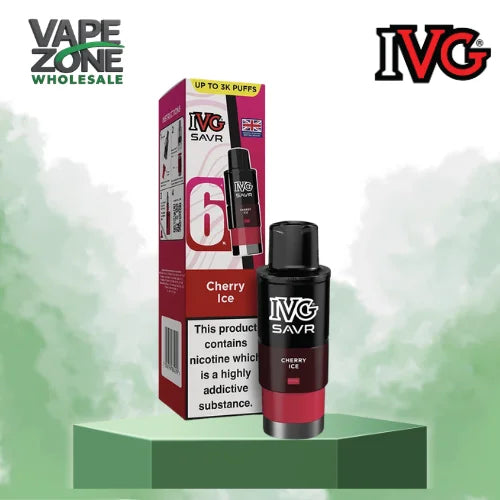 IVG SAVR 3000 Prefilled Refill Replacement Pods - Box of 5
