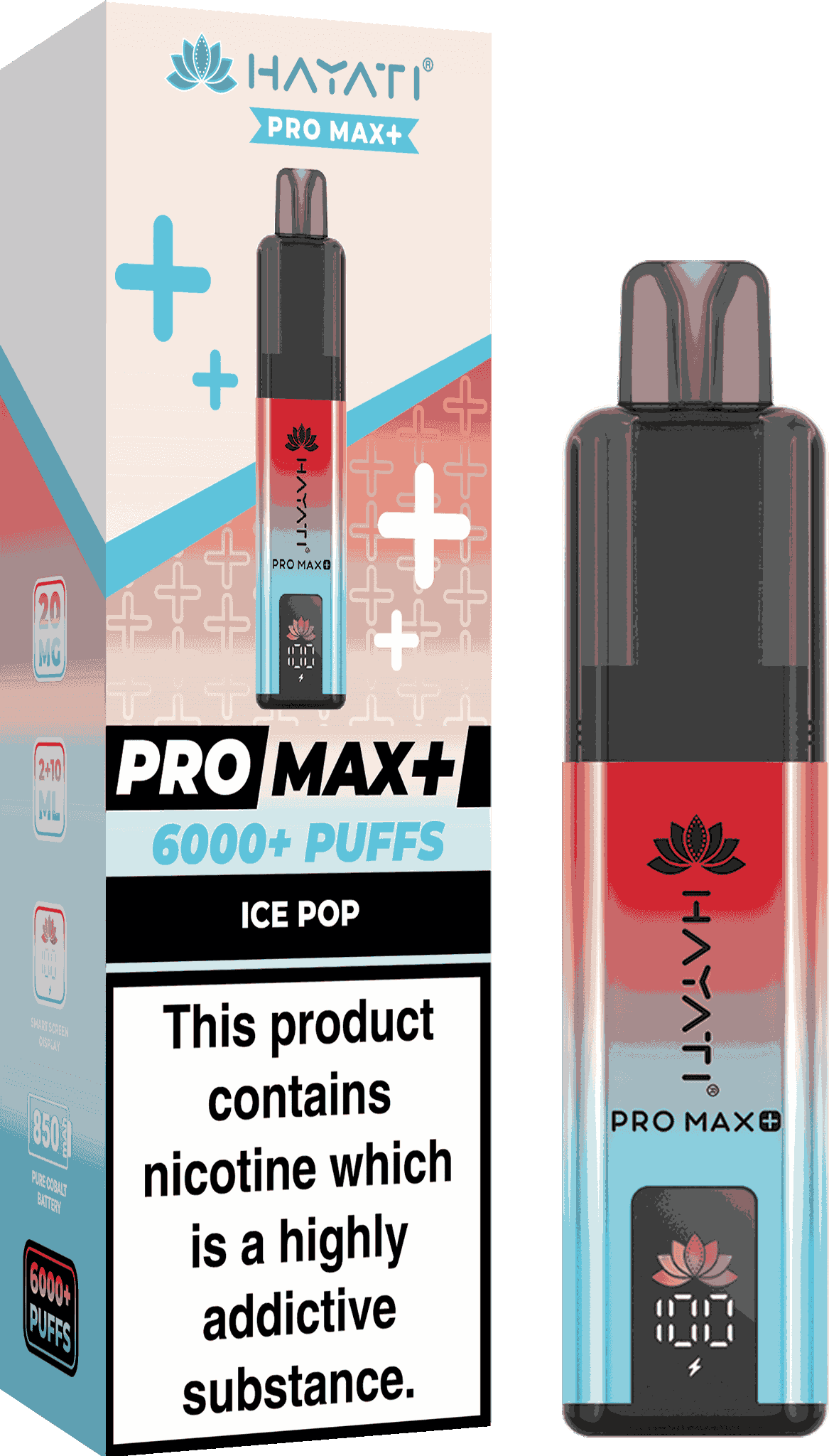 Hayati Pro Max Plus 6000 Box of 5 | Vape Wholesale UK
