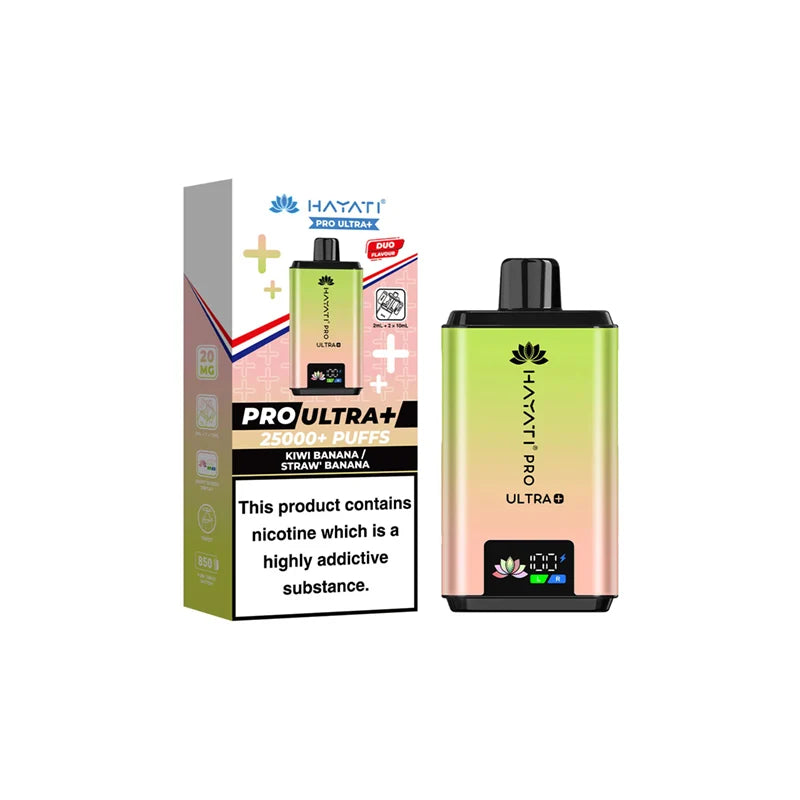 Hayati Pro Ultra Plus 25000 Prefilled Pod Kit | Box of 5