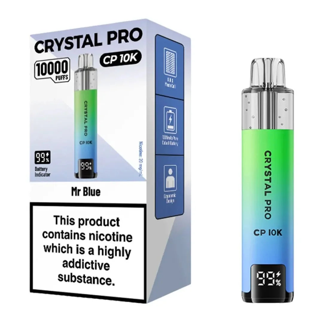 Crystal Pro 10000 (CP10K) Prefilled Pod Kit - Box of 5
