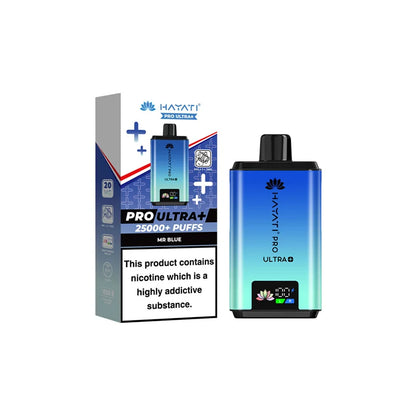 Hayati Pro Ultra Plus 25000 Prefilled Pod Kit | Box of 5