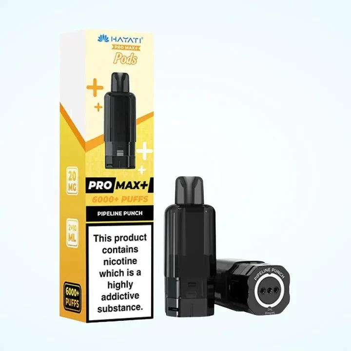 Hayati Pro Max Plus 6K Prefilled Refill Pods - Wholesale Box of 5