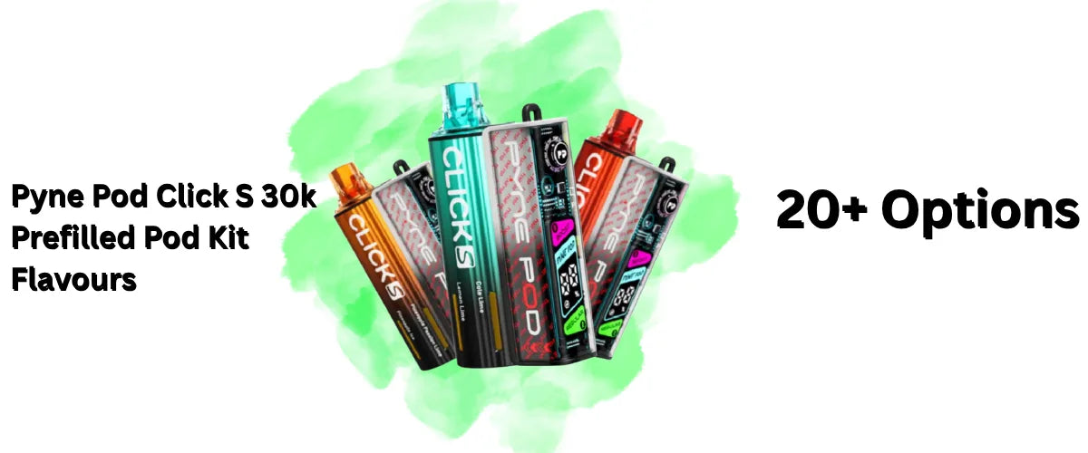 pyne pod 30000 box of 5 flavours