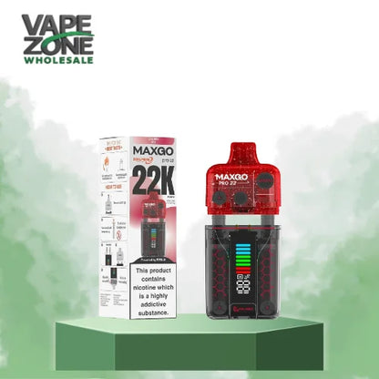 RELX Maxgo 22k Prefilled Pod Vape Kit - Box of 5