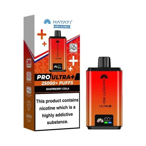 Hayati Pro Ultra Plus 25000 Prefilled Pod Kit | Box of 5