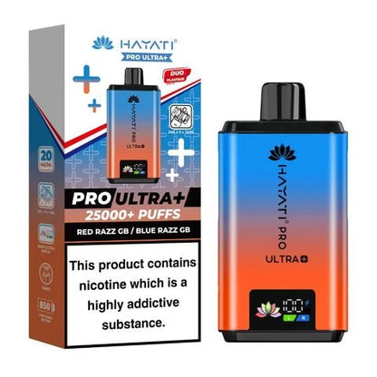 Hayati Pro Ultra Plus 25000 Prefilled Pod Kit | Box of 5