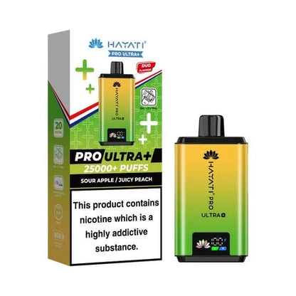 Hayati Pro Ultra Plus 25000 Prefilled Pod Kit | Box of 5